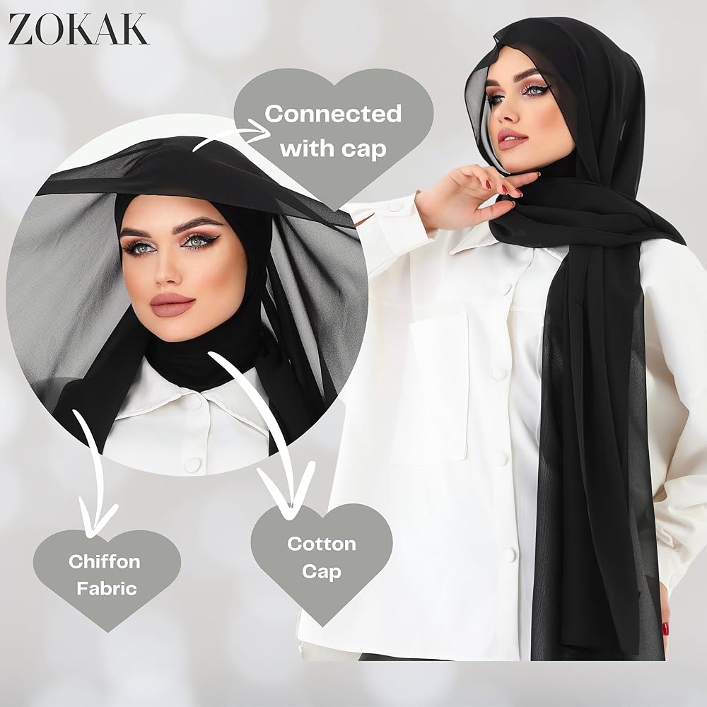 Instant Chiffon Hijab Ready to Wear Hijab