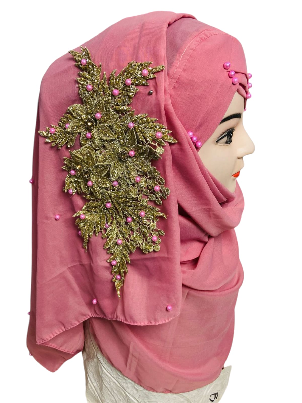 Floral Turkish Ready To Wear Hijab