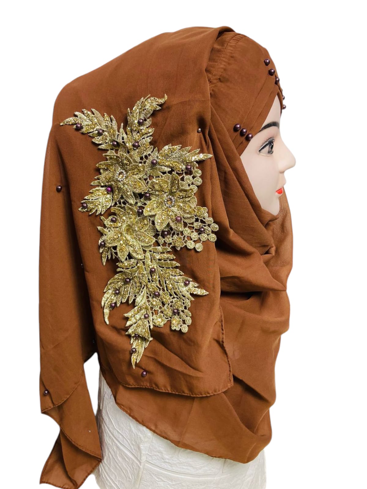 Floral Turkish Ready To Wear Hijab