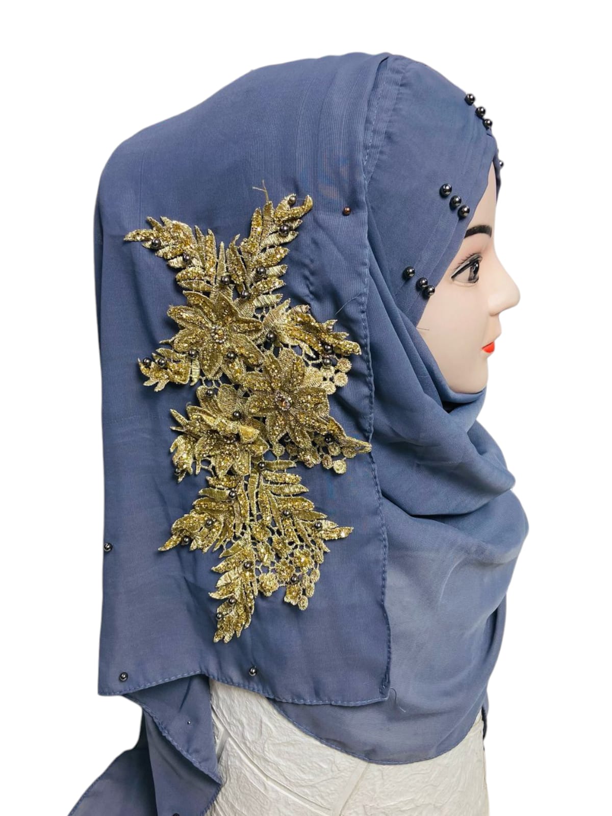 Floral Turkish Ready To Wear Hijab