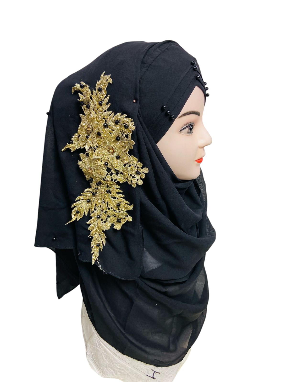 Floral Turkish Ready To Wear Hijab