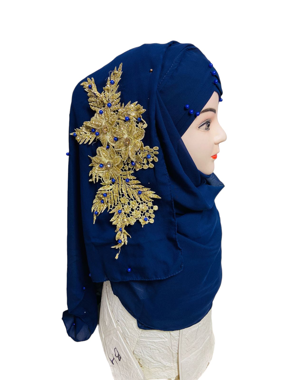 Floral Turkish Ready To Wear Hijab