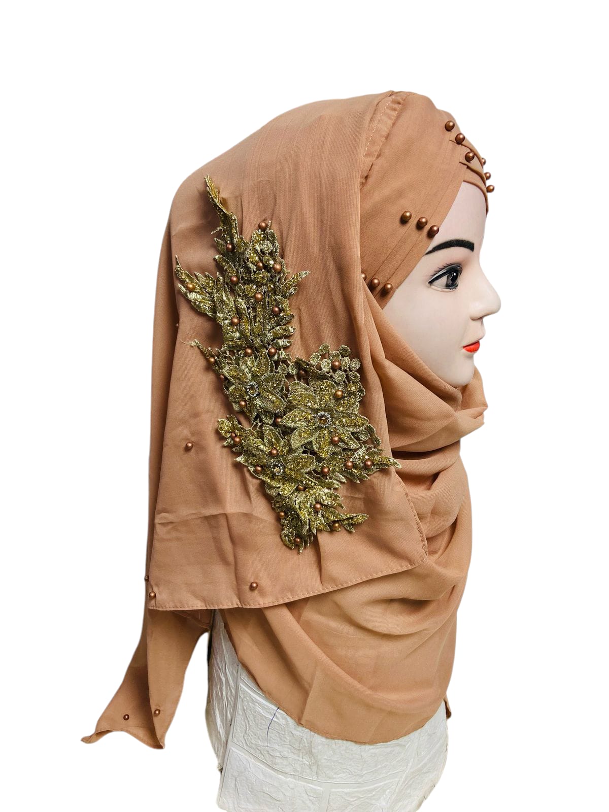 Floral Turkish Ready To Wear Hijab