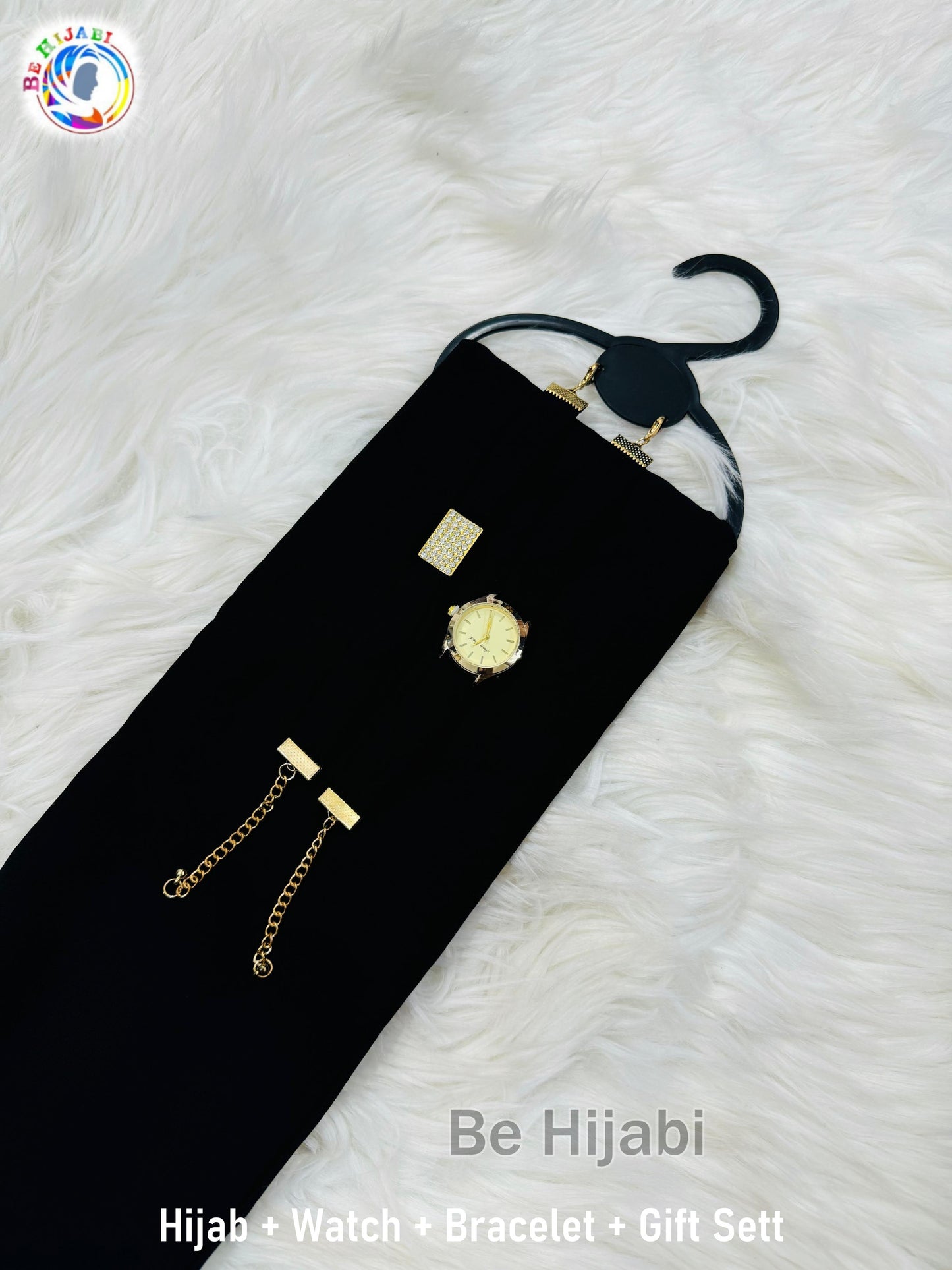 Tie Back Niqabs Black