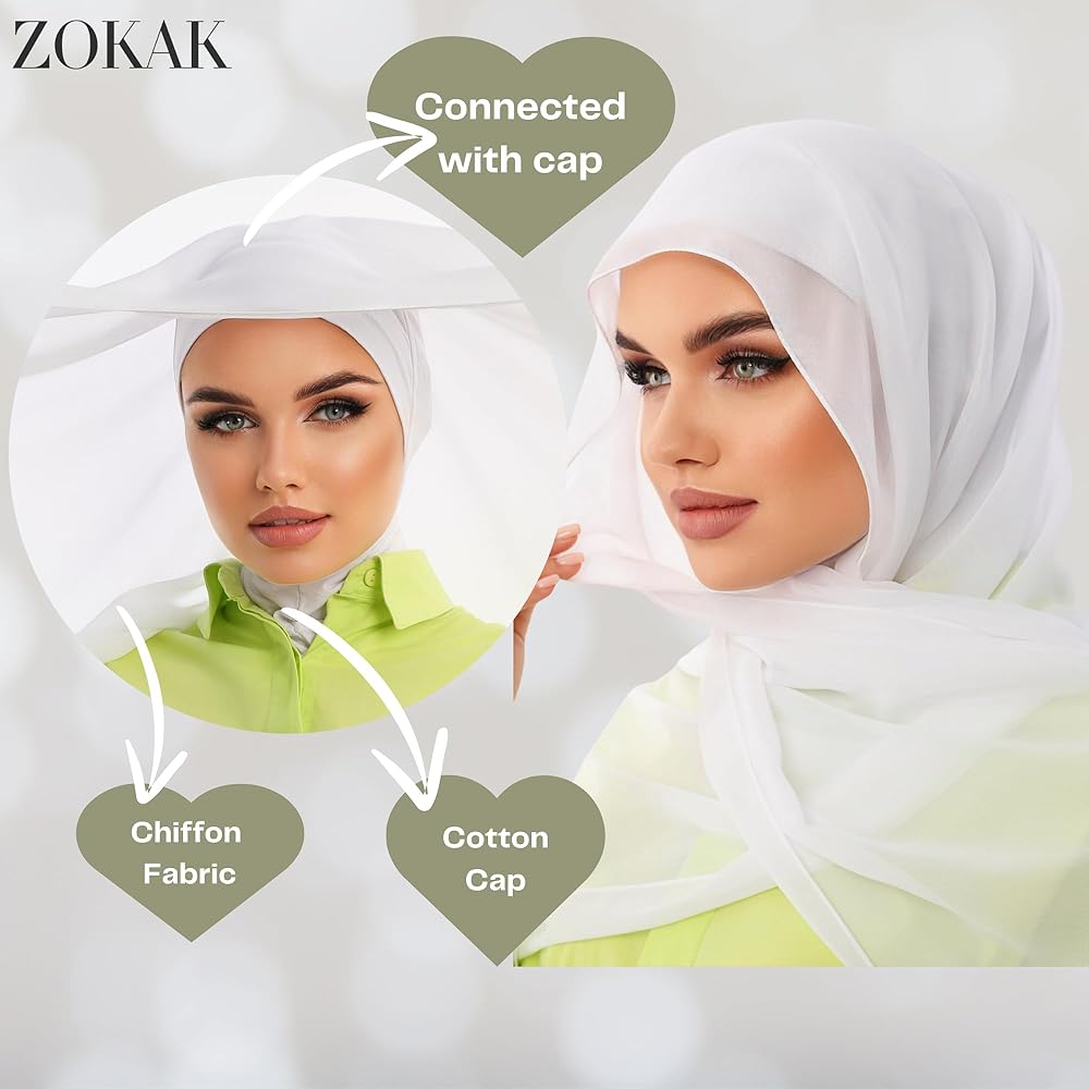 Instant Chiffon Hijab Ready to Wear Hijab