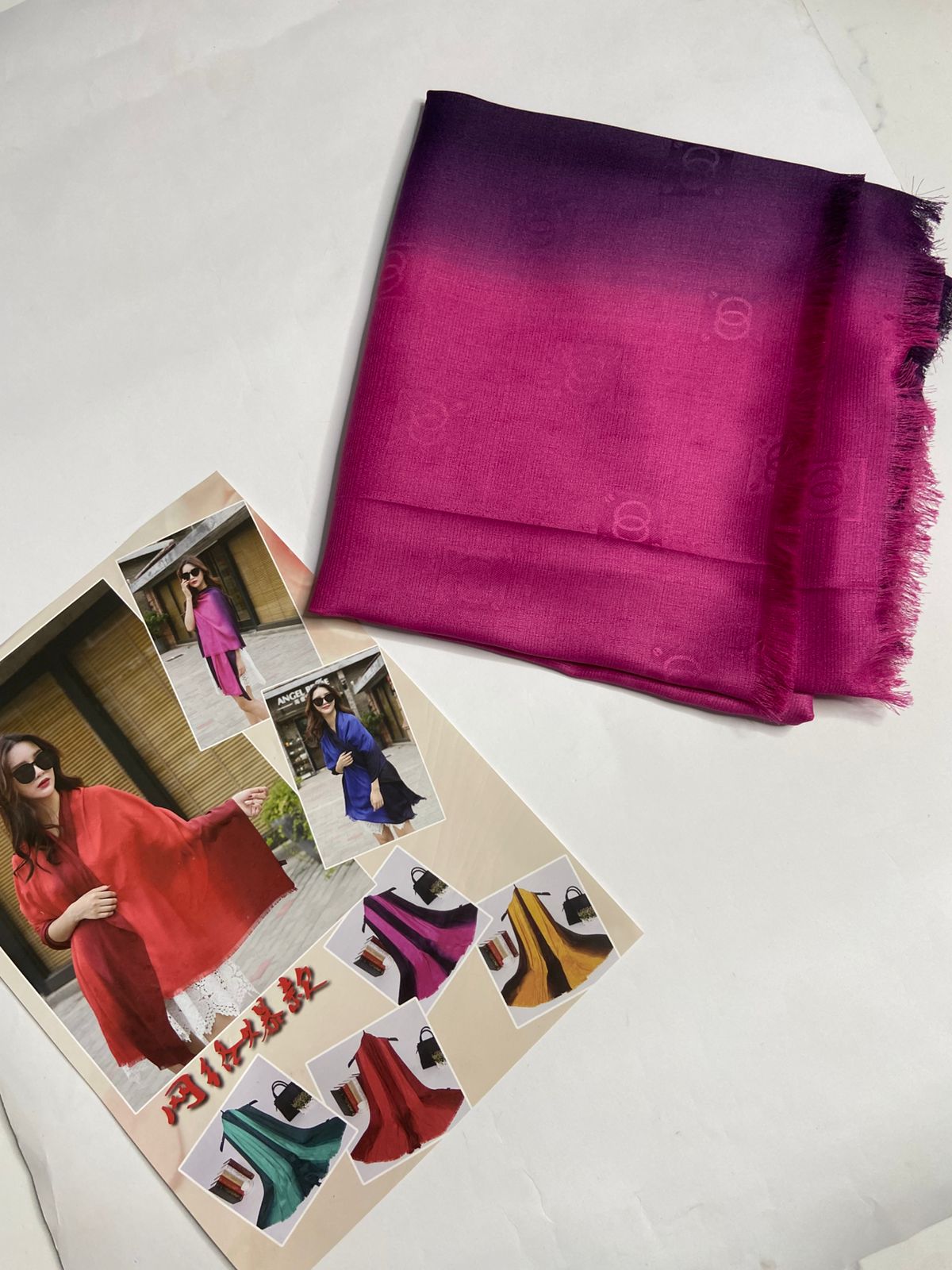Cashmere Hijab - Shadow 08