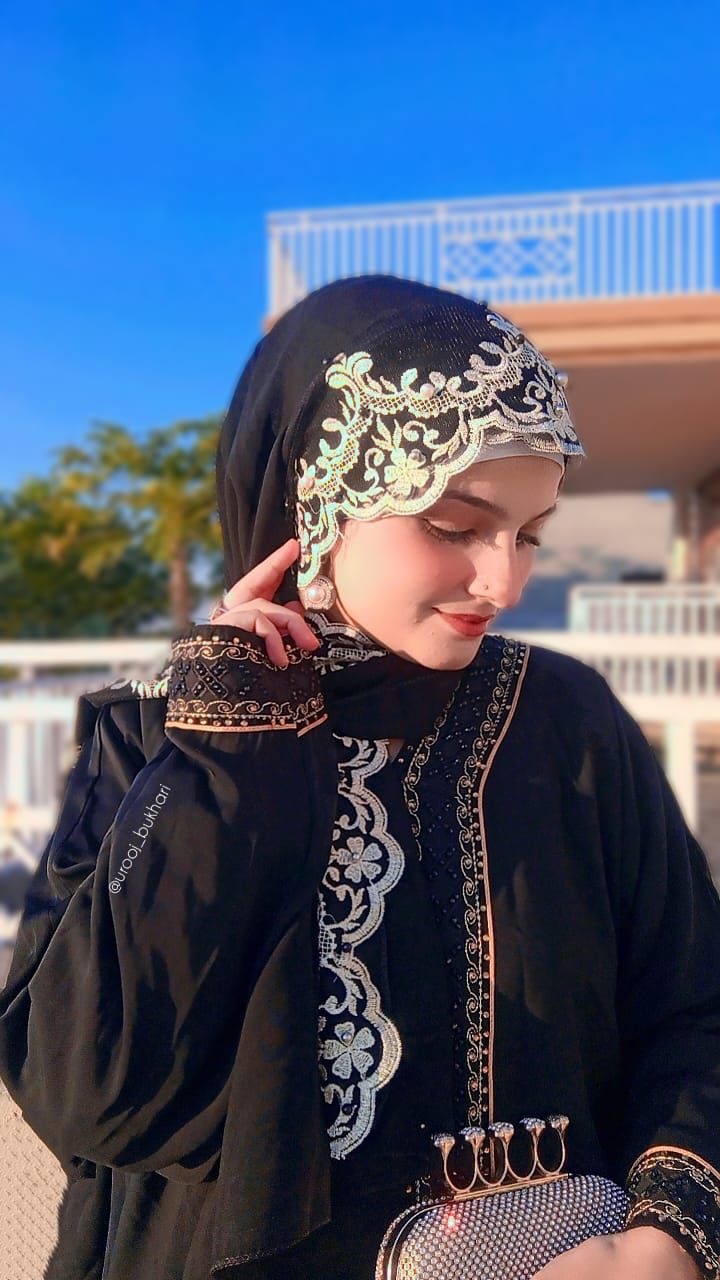 Haleema Hijab Black & Skin With Cap