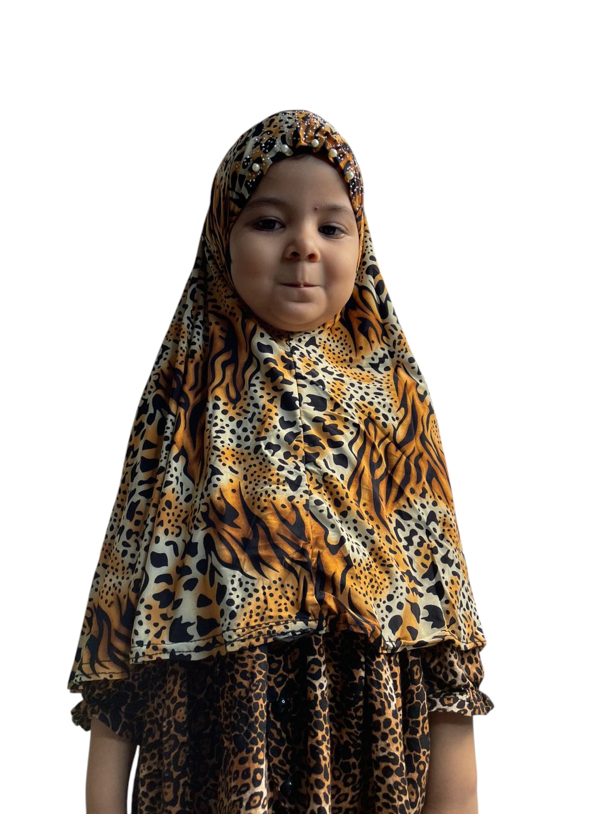 Baby Fancy Print Makna With Stones Colors Available