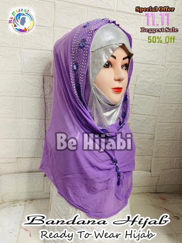 Bandana Ready To Wear Hijab Color 4