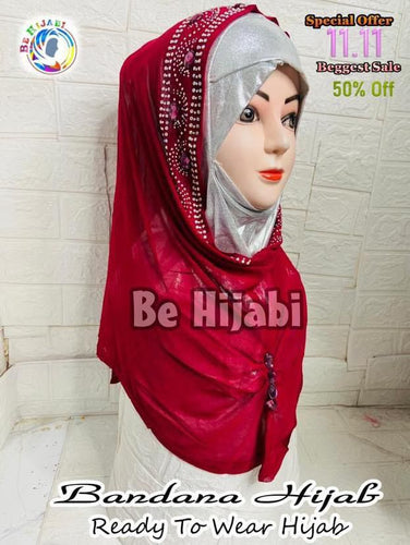 Bandana Ready To Wear Hijab Color 10