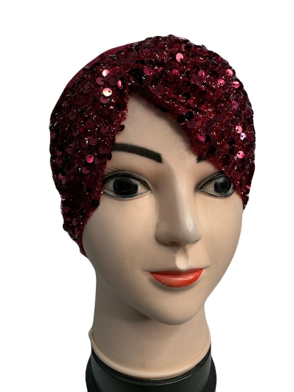 Shinning Star Side Parting Cap Maroon