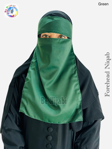 Forehead Niqabs Color Green