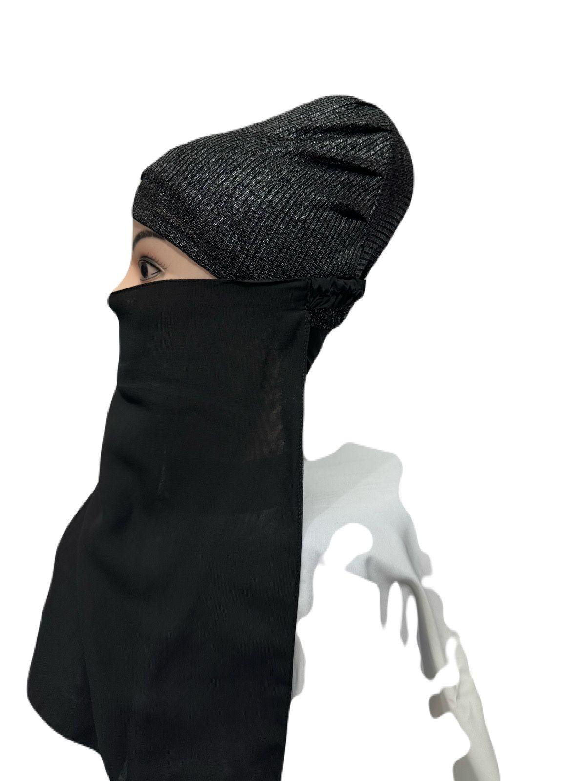 Half Niqabs Black