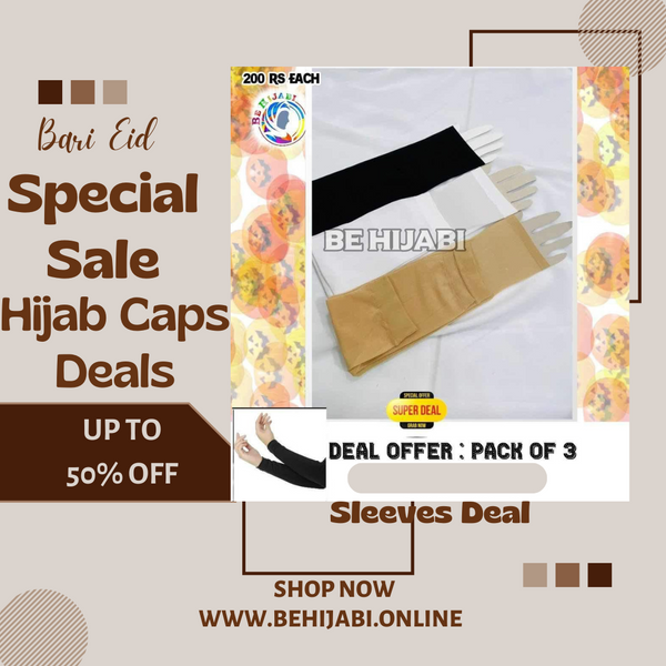 Hands Sleeves Deal pack of 3 pcs