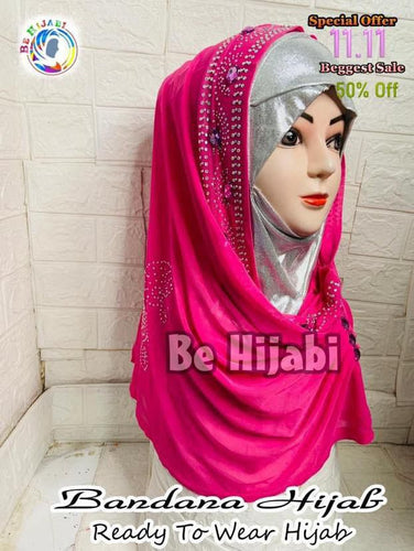 Bandana Ready To Wear Hijab Color 8