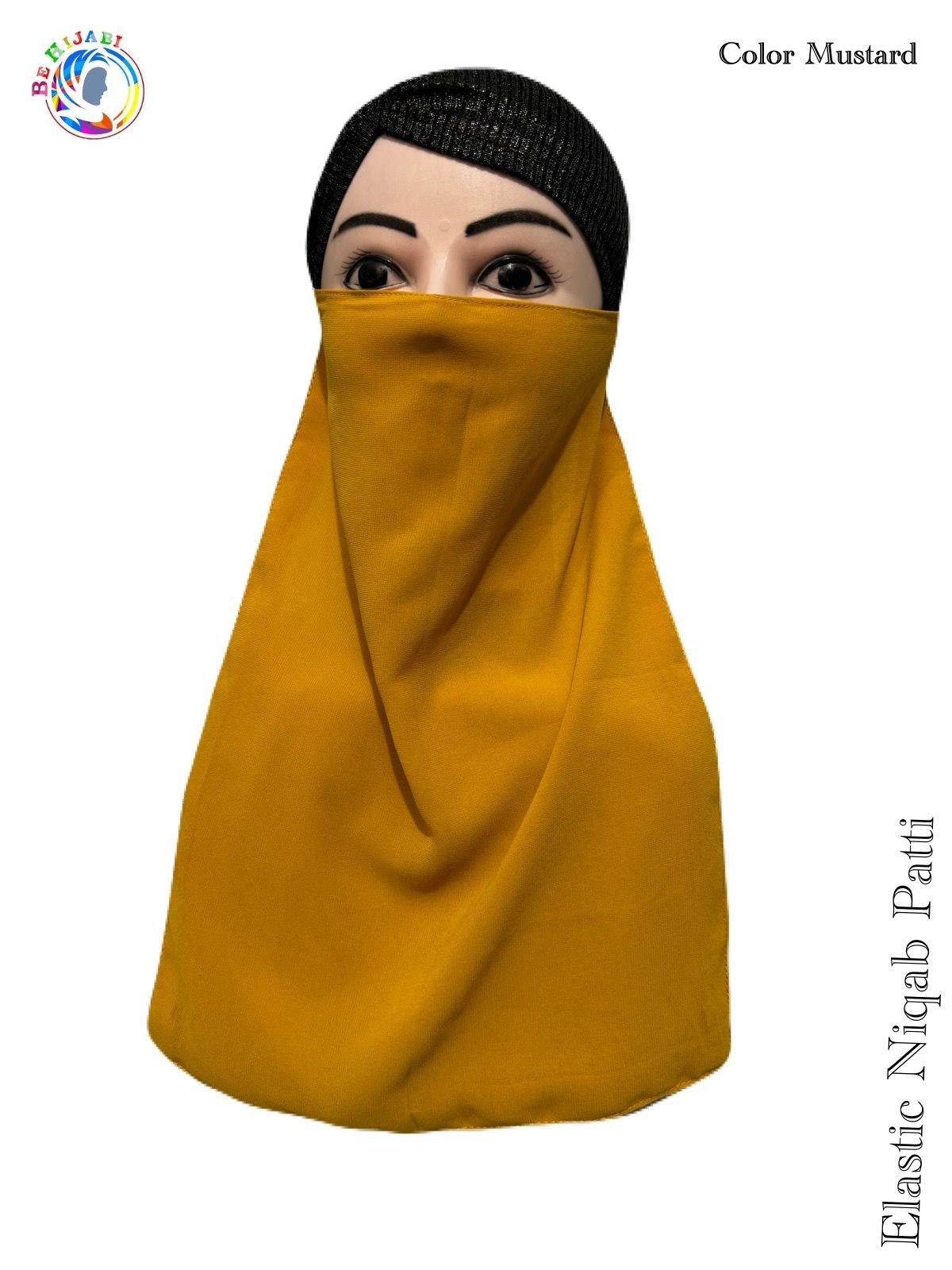 Half Niqabs Mustard