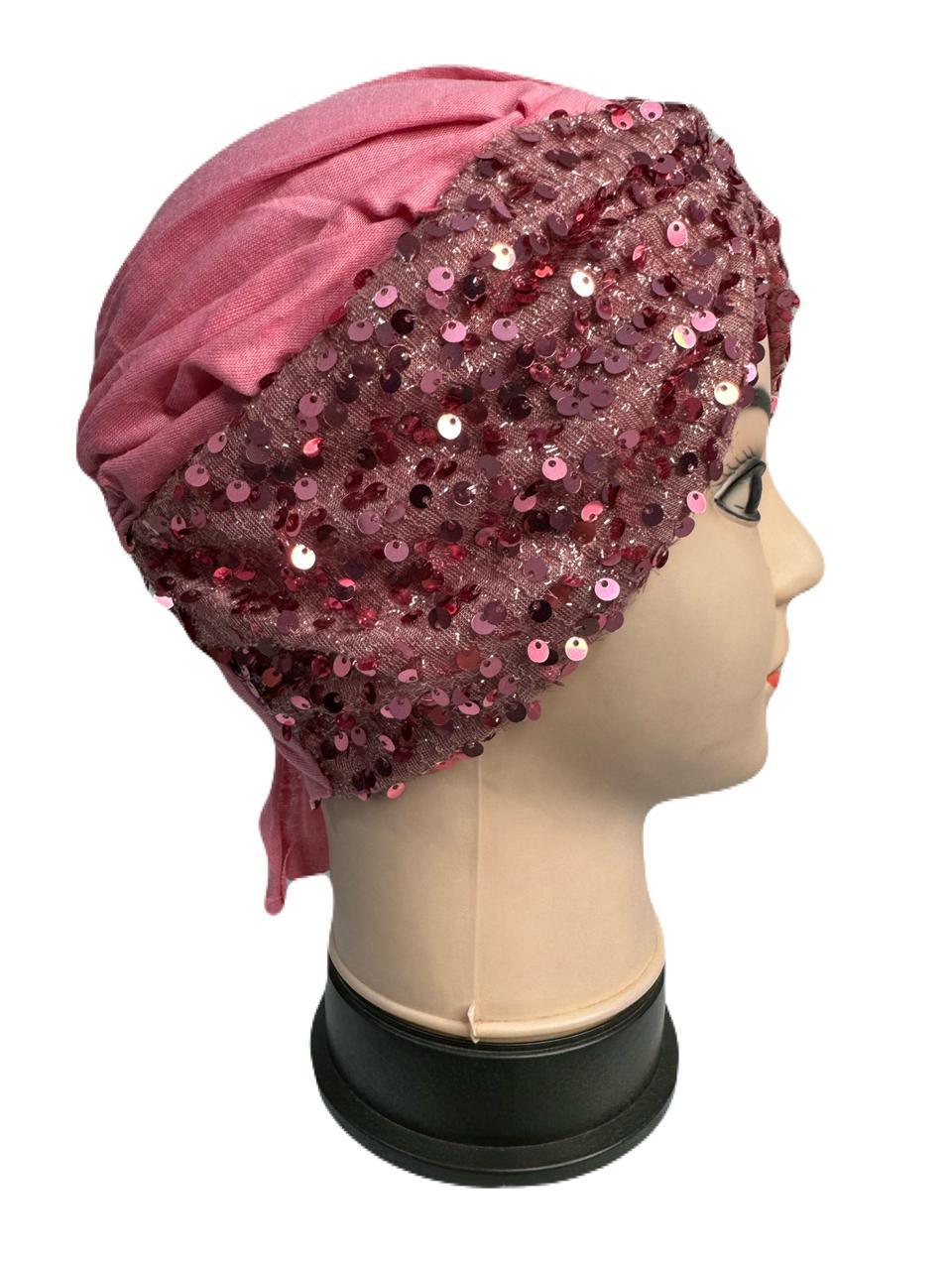 Shinning Star Side Parting Cap Rose Pink