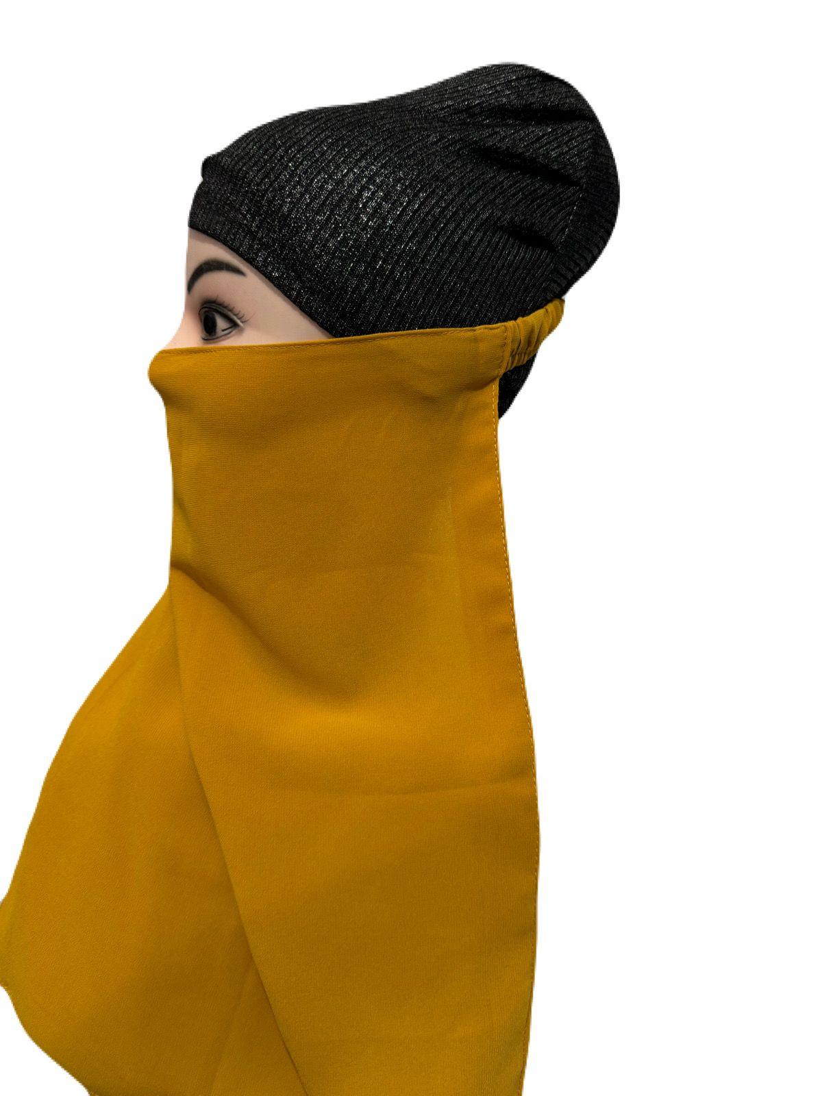 Half Niqabs Mustard