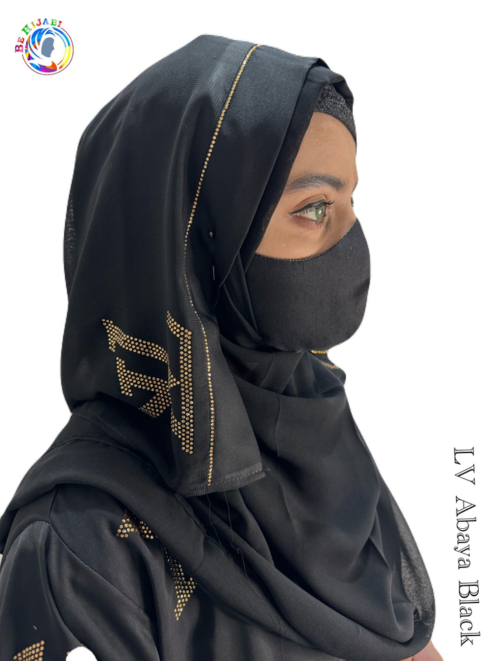 LV Abaya Black