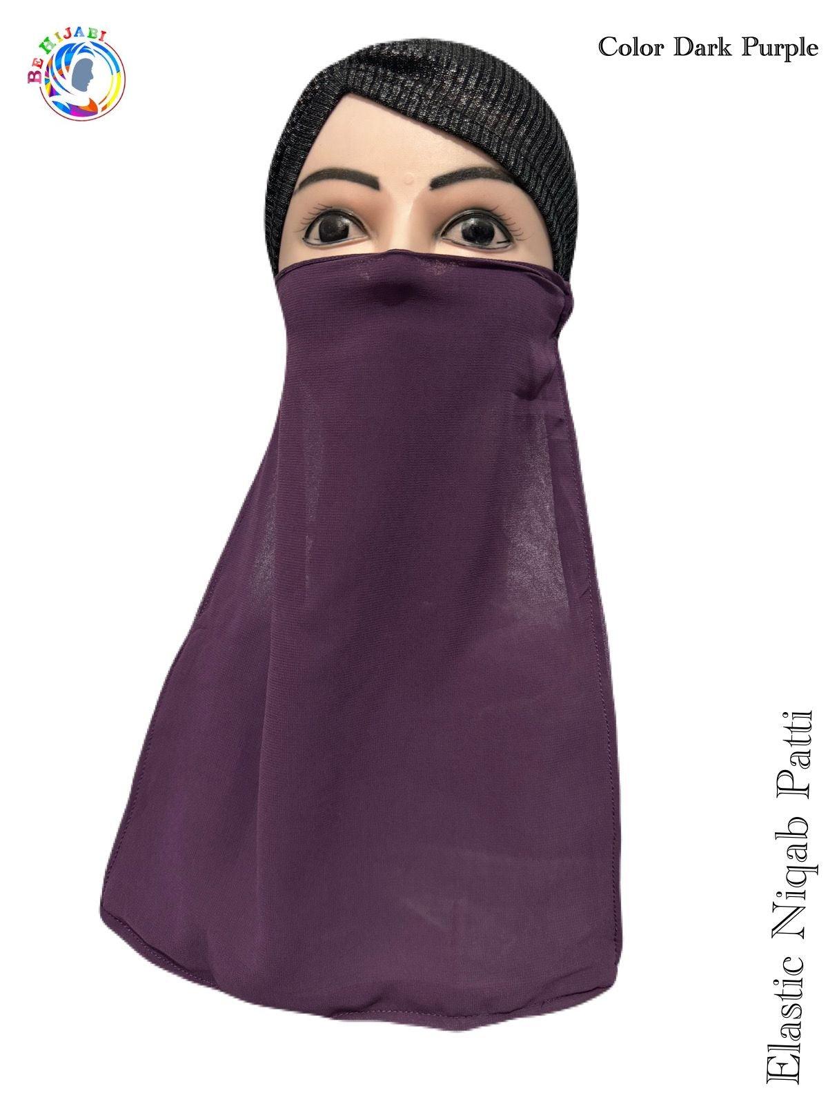 Half Niqabs Purple