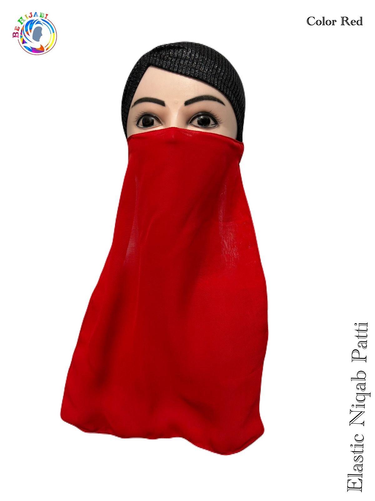 Half Niqabs Red