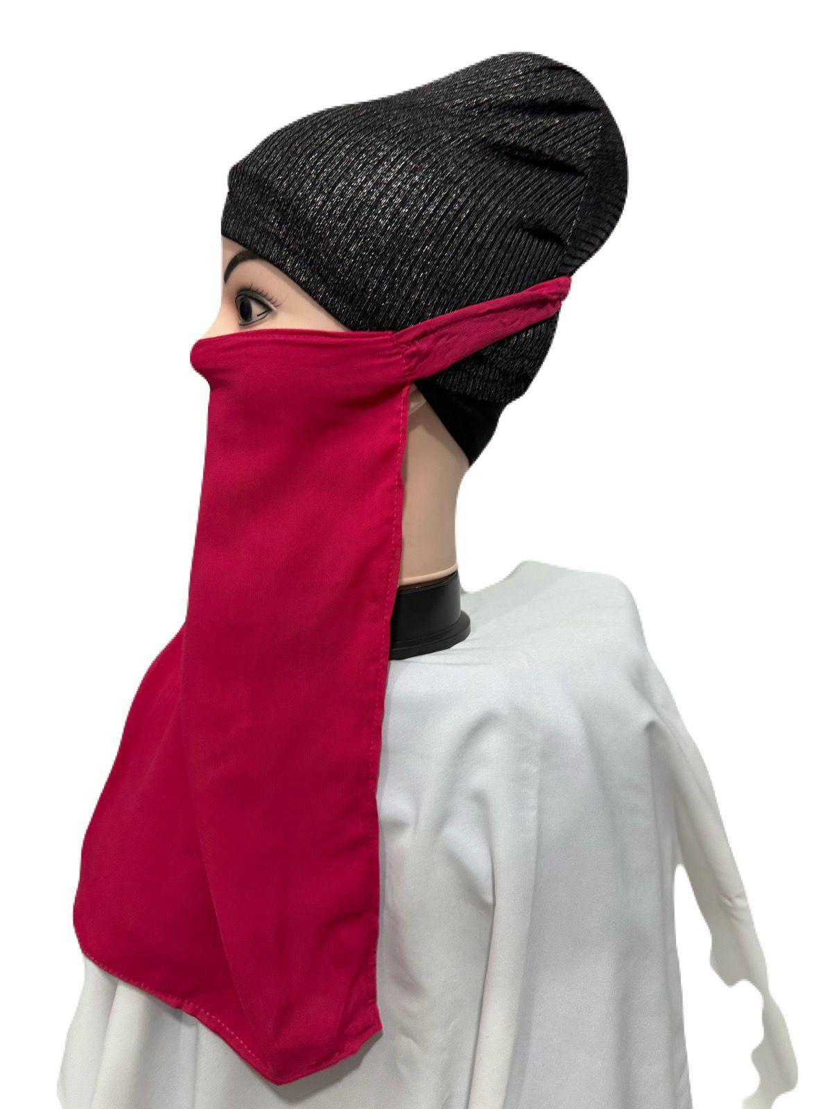 Half Niqabs Shocking Pink