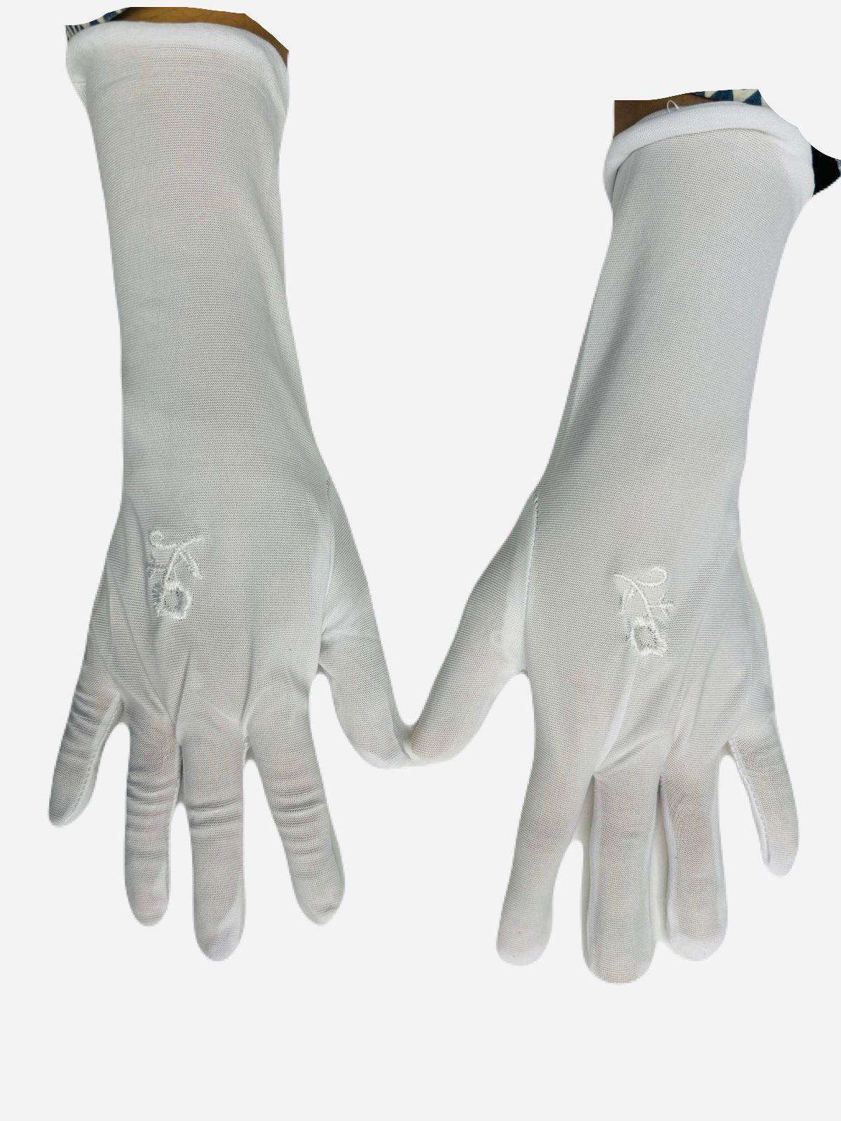 Hand Gloves Color White