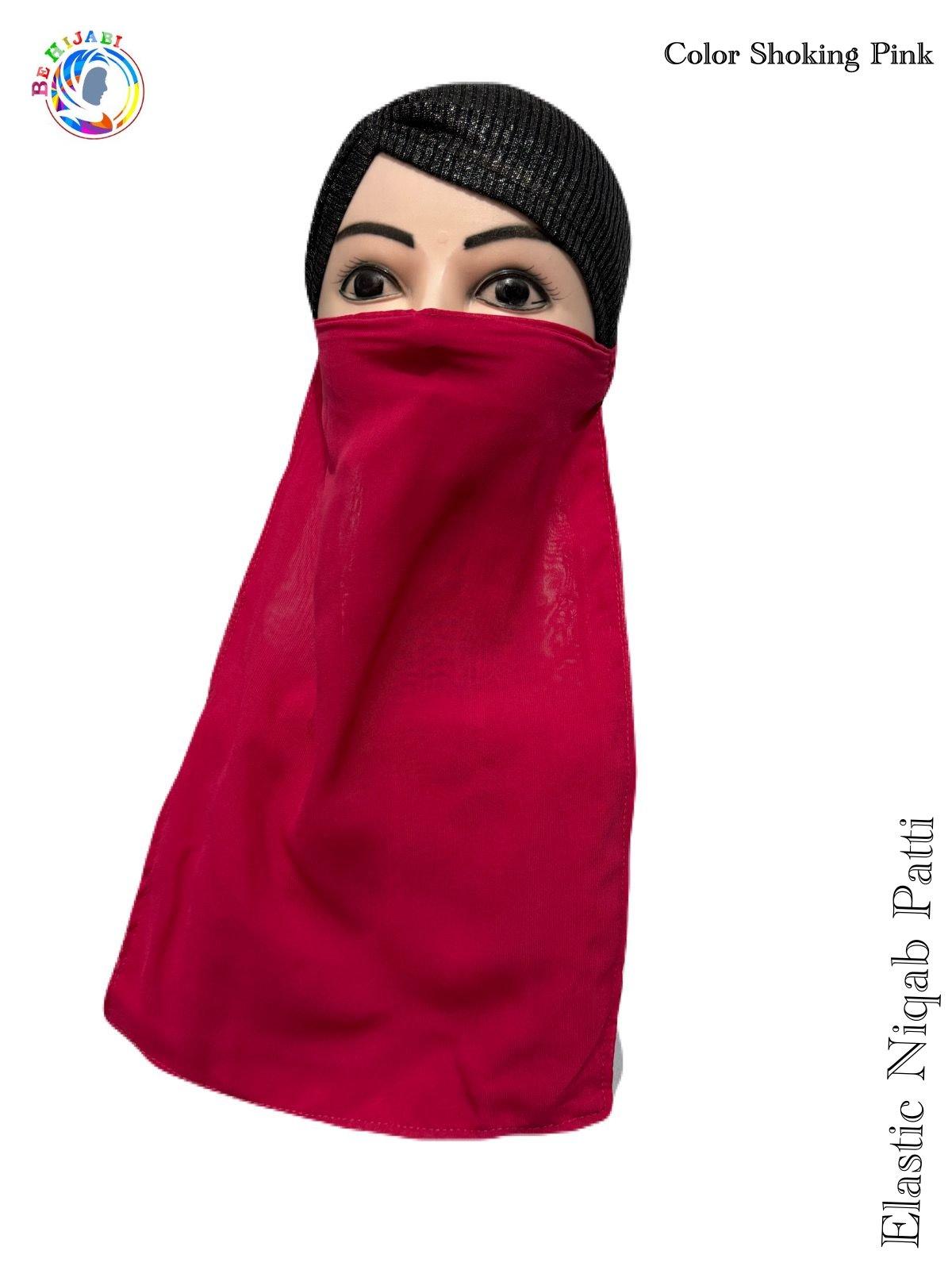 Half Niqabs Shocking Pink