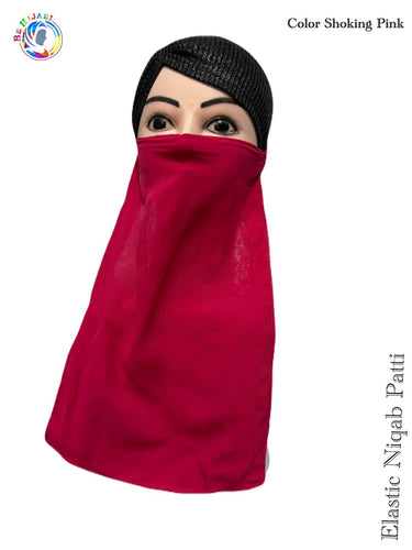 Half Niqabs Shocking Pink