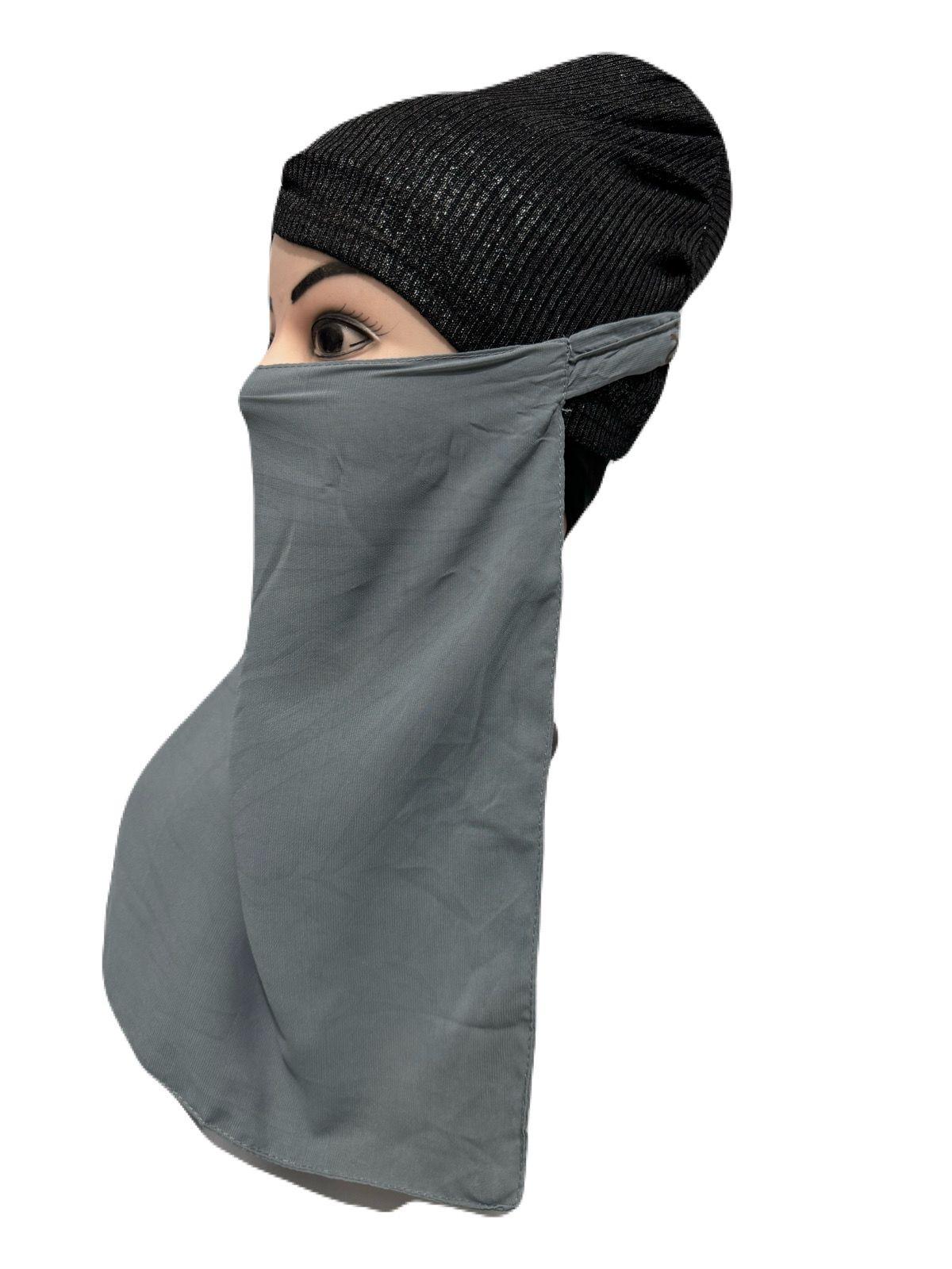 Half Niqabs Grey