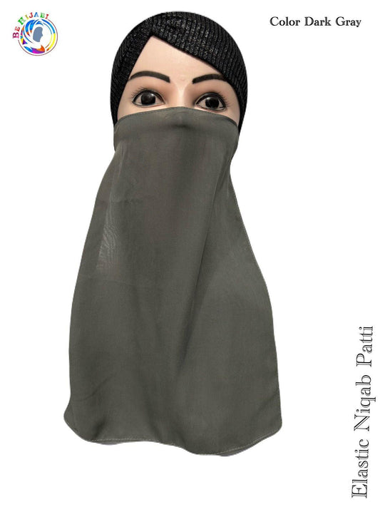 Half Niqabs Dark Grey