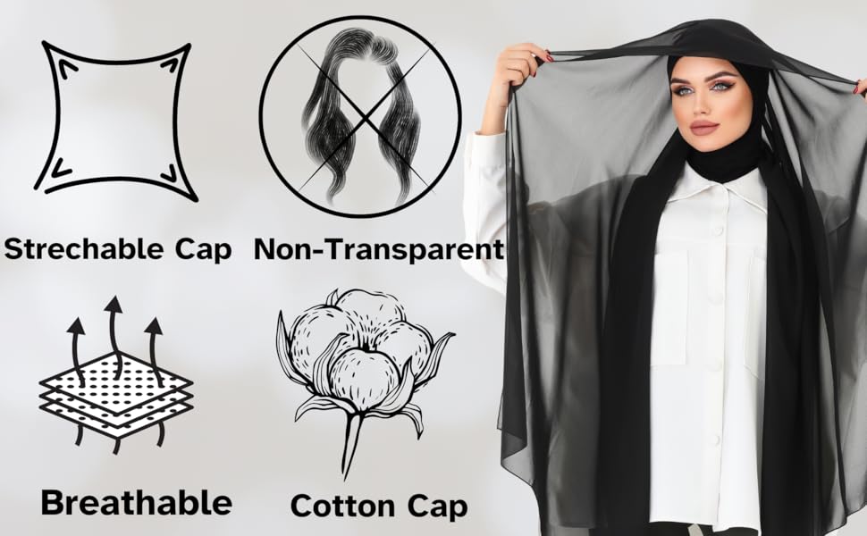 Instant Chiffon Hijab Ready to Wear Hijab