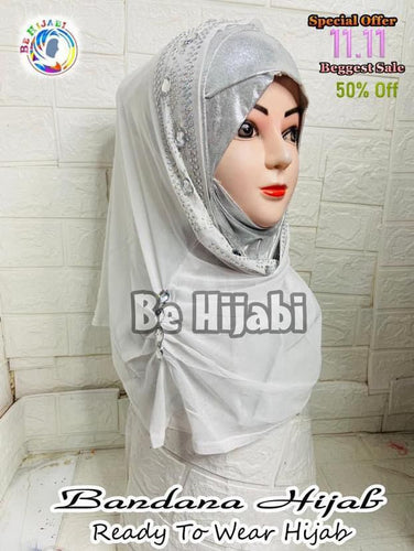 Bandana Ready To Wear Hijab Color 11