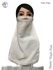 Half Niqabs White