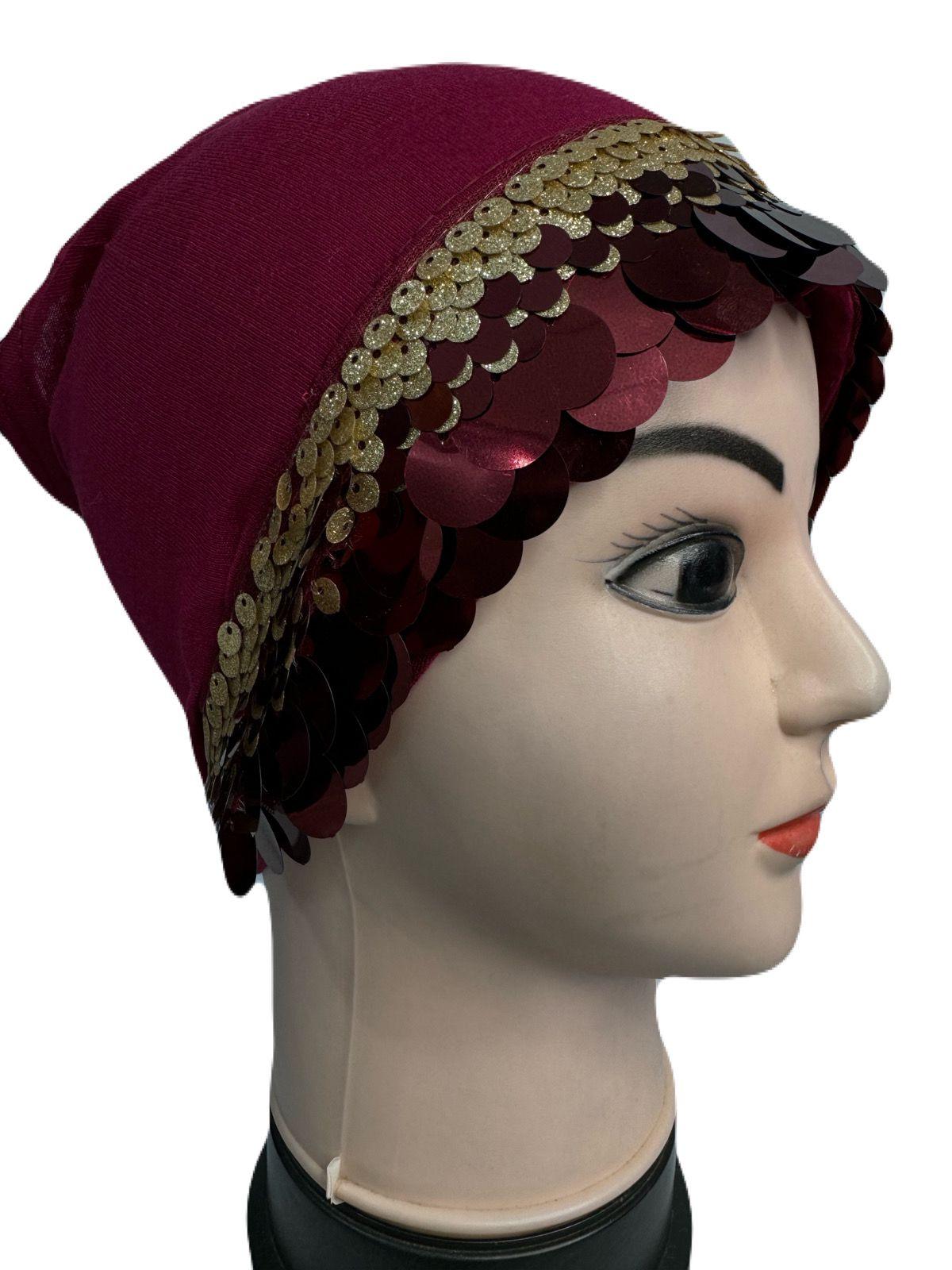 Kashmiri Cap Maroon