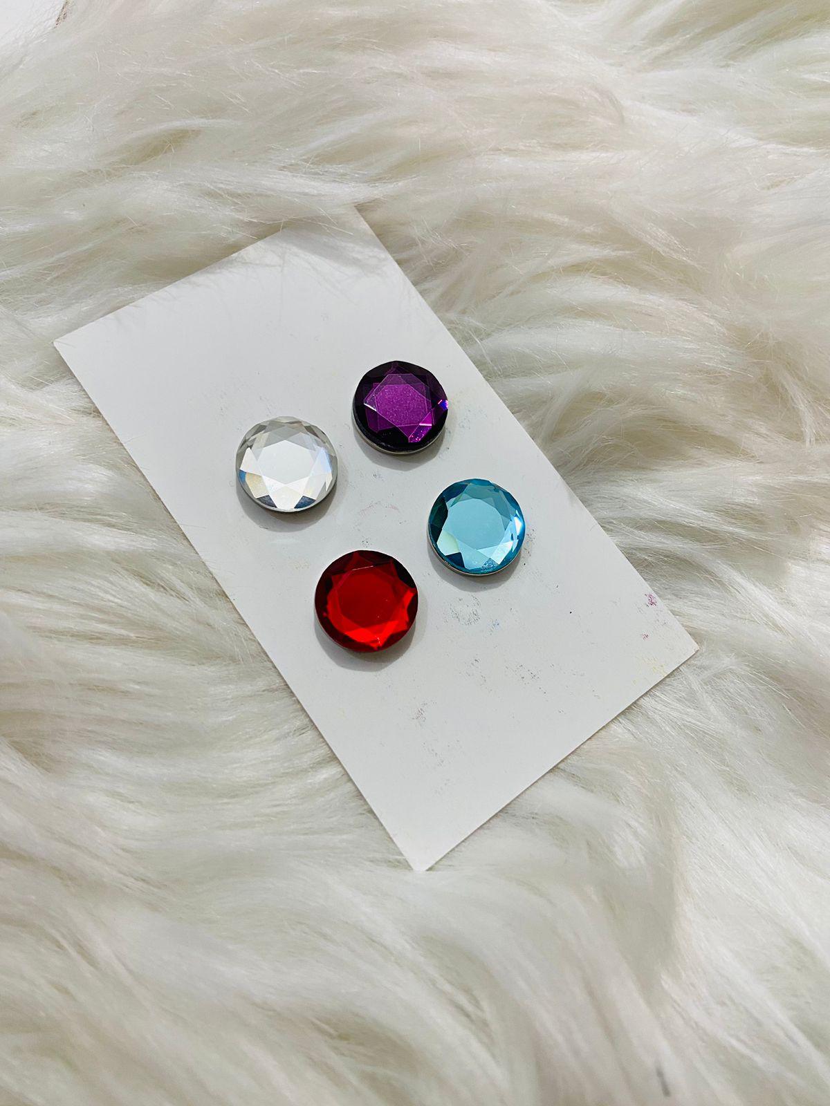 Magnetic Pins Color Full  Pack of 4 Pcs