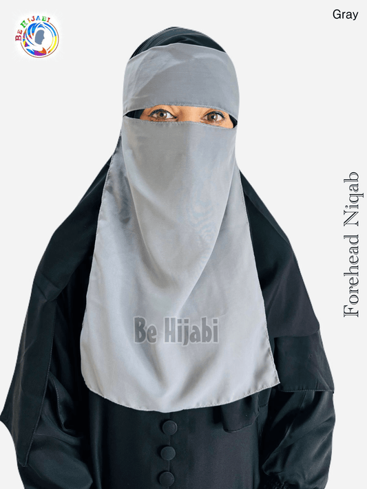 Forehead Niqabs Color Gray