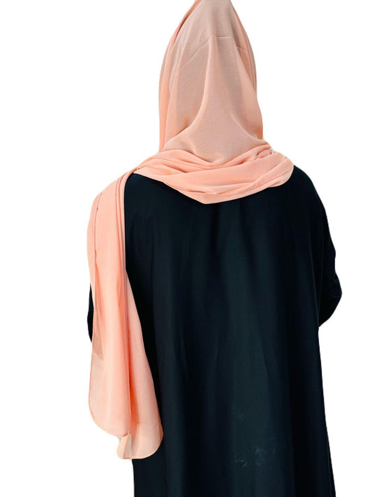 Plain Georgette Chiffon Scarves Color 16