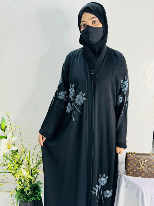 Cutdana Work Abaya Design 12