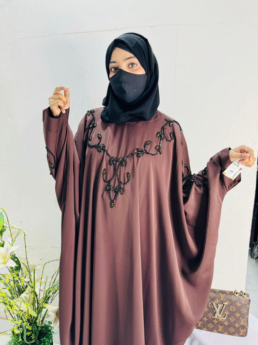 Cutdana Work Abaya Design 14