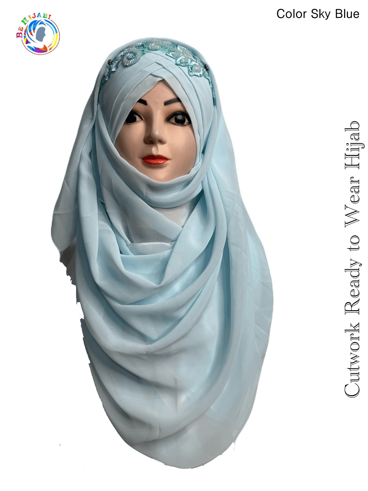 Cutwork Ready to Wear Hijab Colors Available