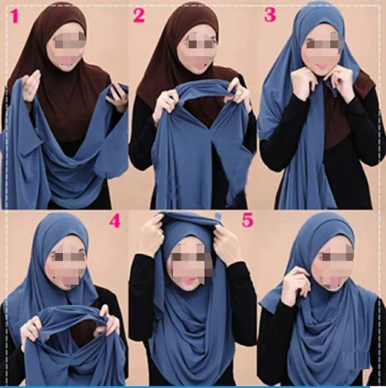 Double Loop Hijab Colors Available