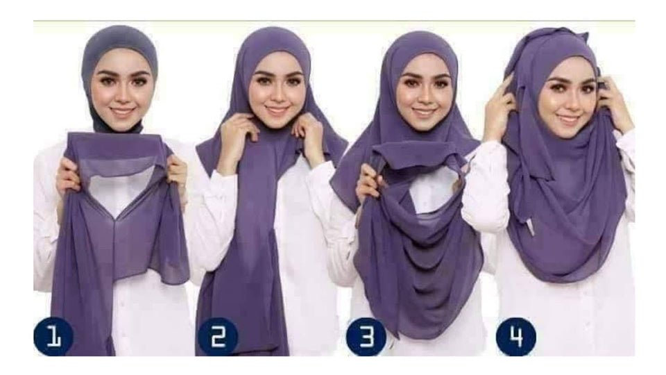 Double Loop Hijab Colors Available