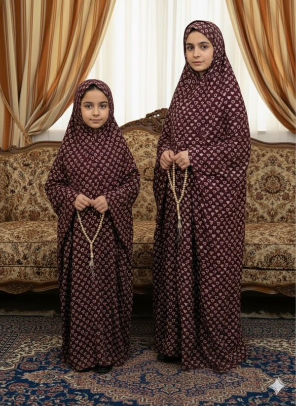 MAMA BABY NAMAZ CHADDAR WITH FULL SLEEVES