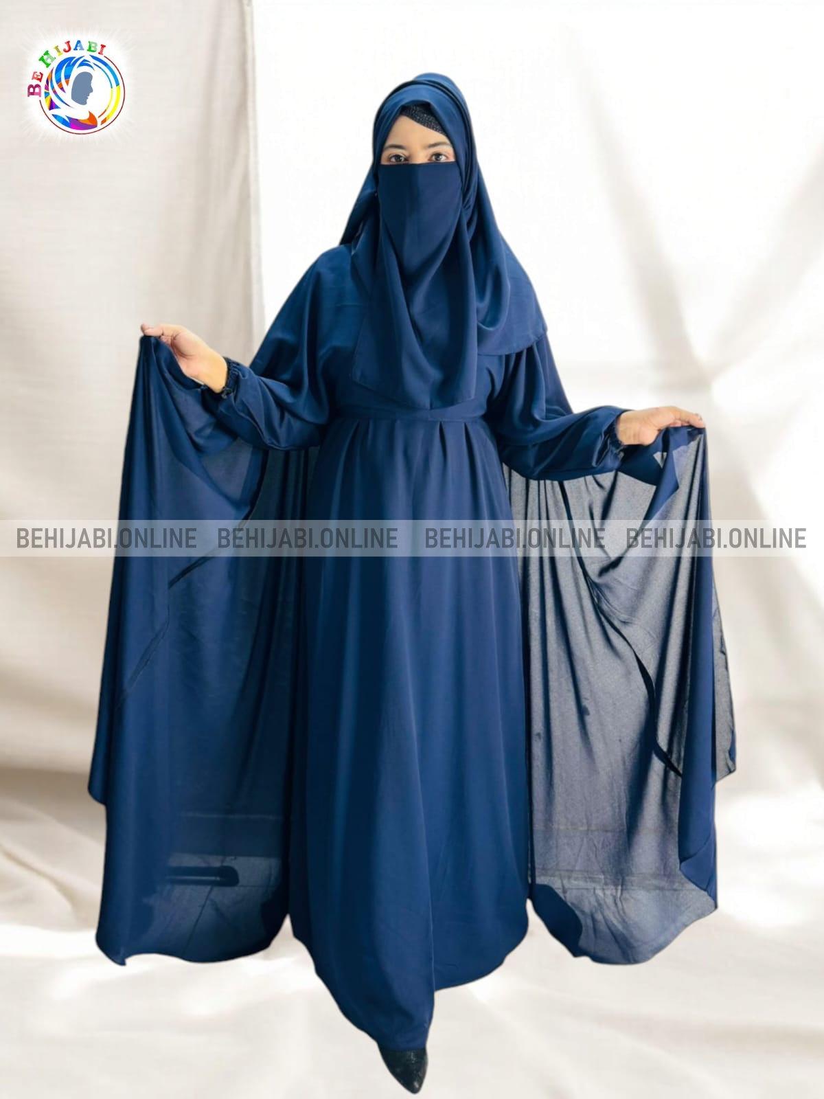 Princess Abaya - Navy Blue