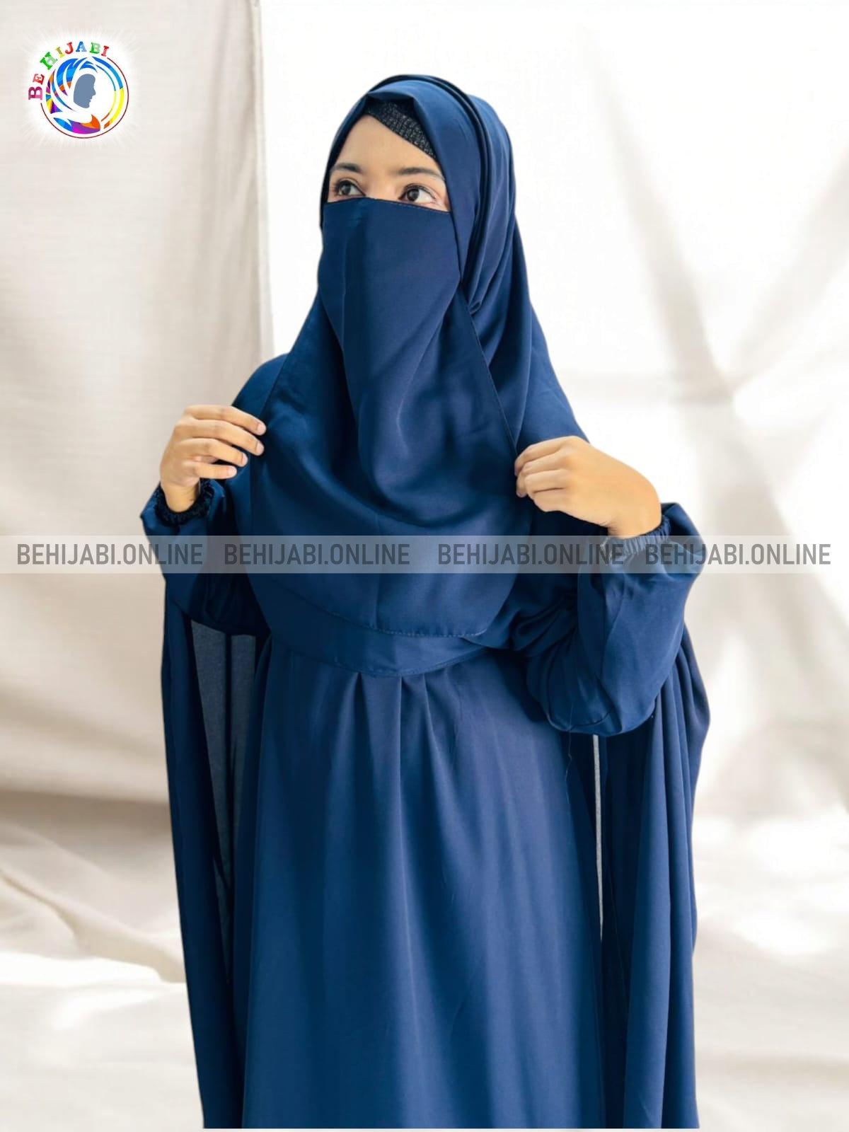 Princess Abaya - Navy Blue