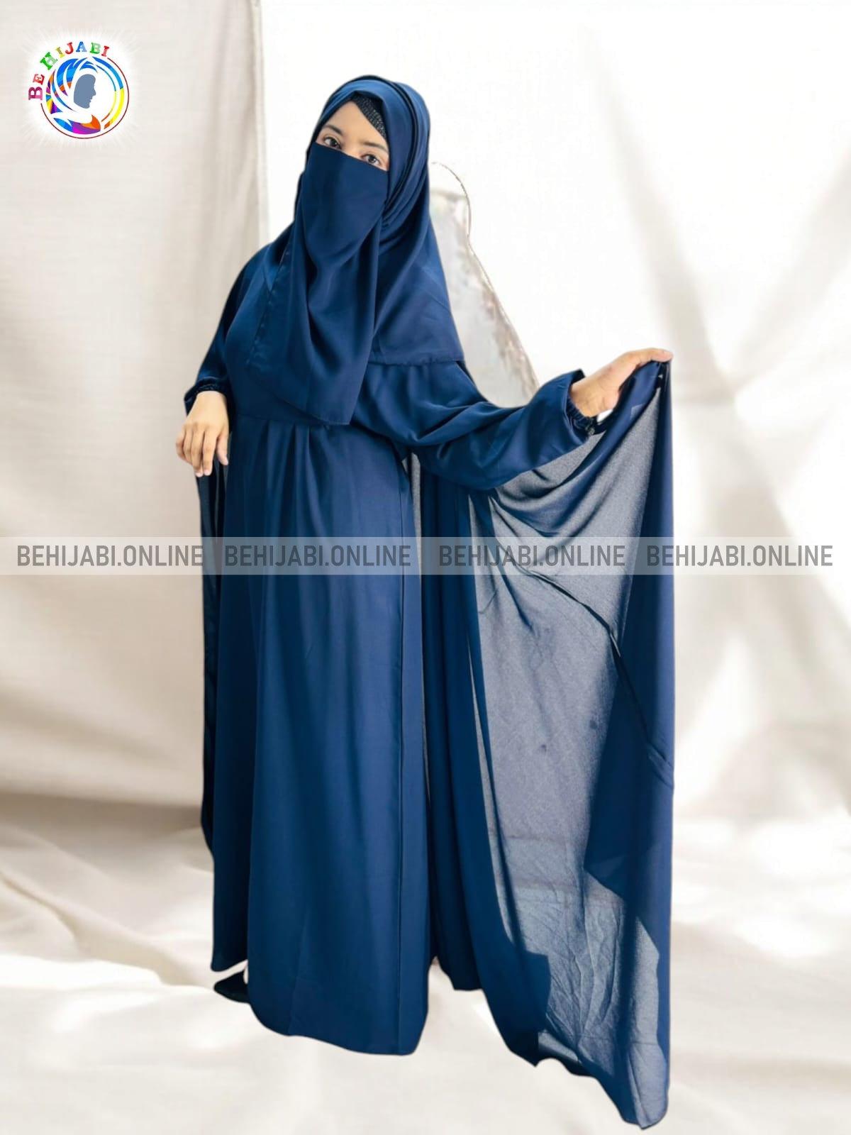 Princess Abaya - Navy Blue