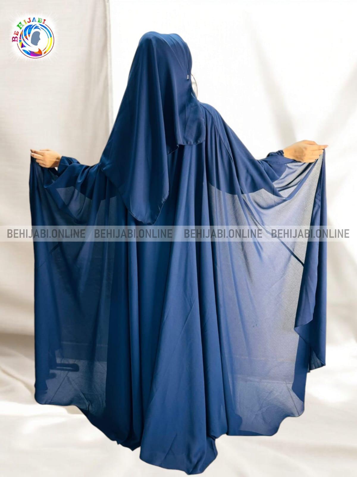 Princess Abaya - Navy Blue