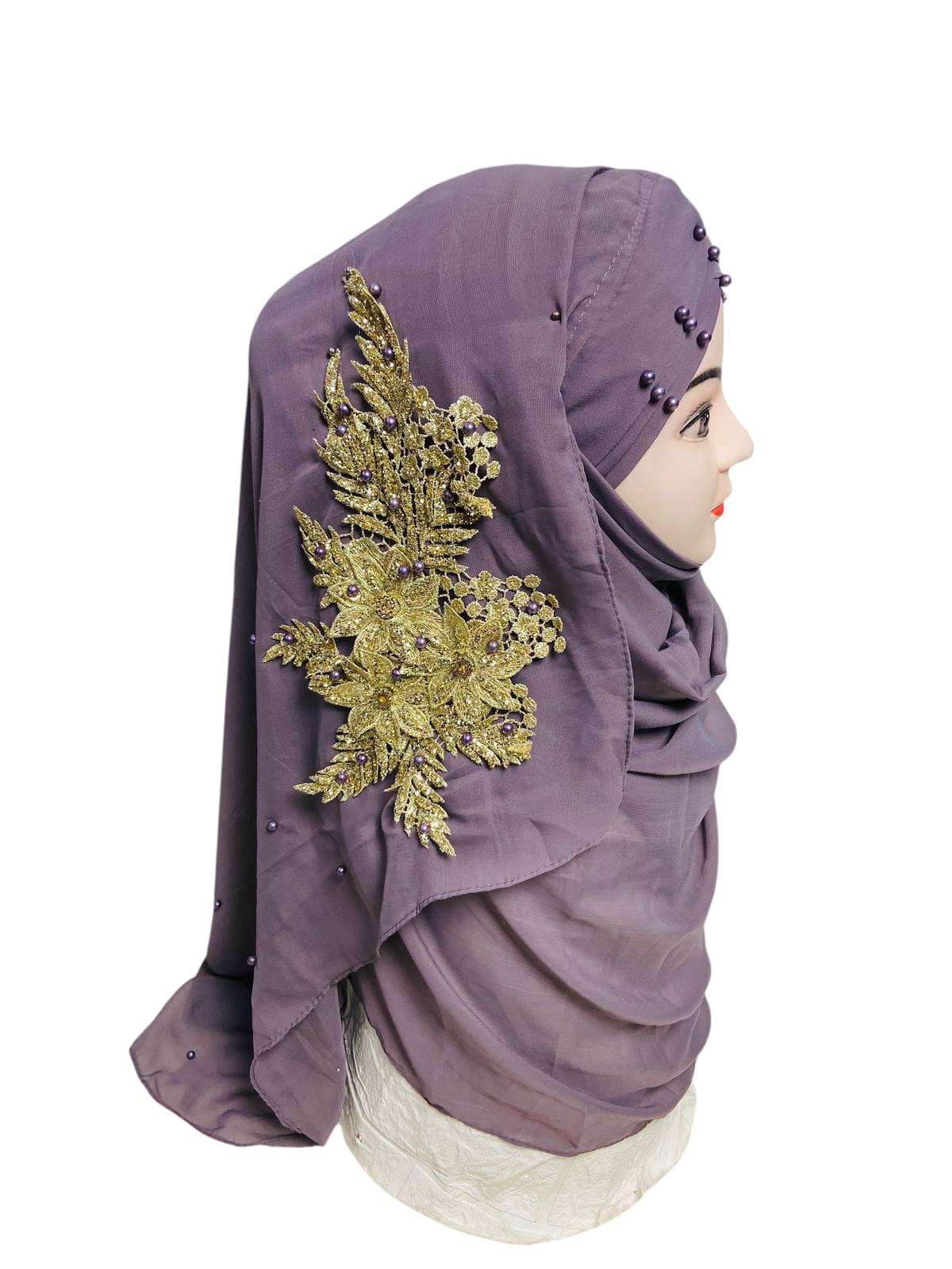 Floral Turkish Ready To Wear Hijab