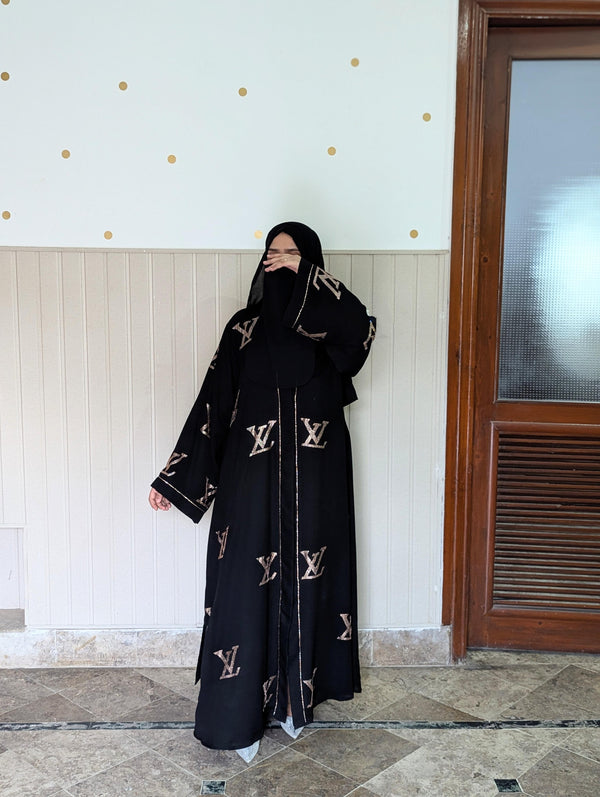 Stylish Branded Abaya Black